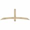 Ekena Millwork Bellingham Rough Sawn Timber Gable Bracket, Douglas Fir, 72"W x 27"H x 4"D x 4"F, 9/12 Pitch GBW072X27X0404BEL00RDF - alternate 1